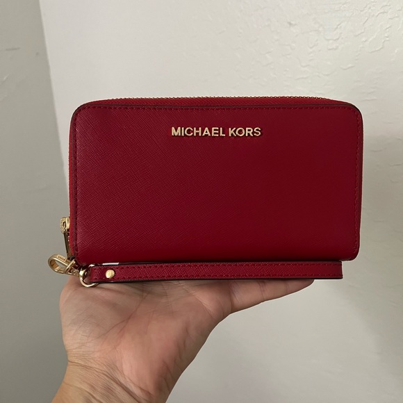Michael Kors Red Tote - Picture 3 of 5